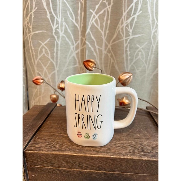 RAE DUNN SPRING EASTER EGG COFFEE MUG NEW HTF RD KITCHEN HOME - Picture 4 of 4